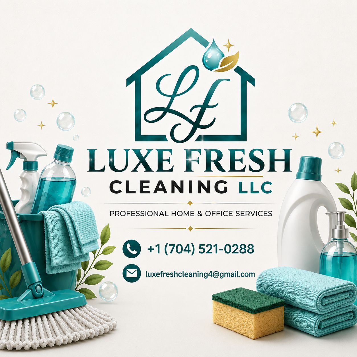 Luxe Fresh Cleaning logo